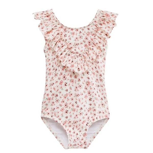 Swimsuit with Floral Print