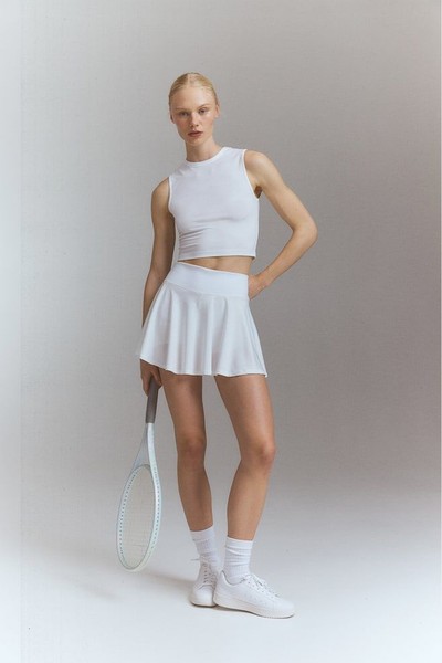 DryMove™ Circle Cut Tennis Skirt  from H&M