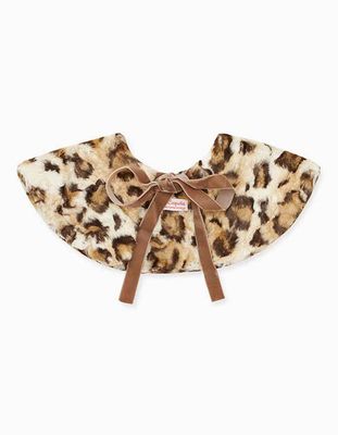 Leopard Faux Fur Collar from La Coqueta