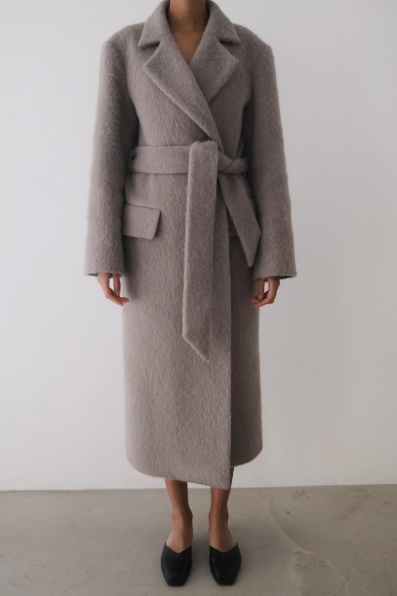 Ivy Mohair Coat from Almada Label