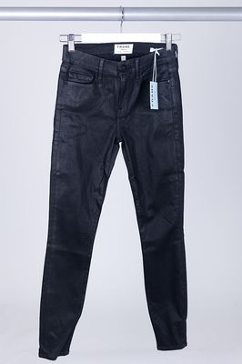 Coated Jeans (Black) from FRAME