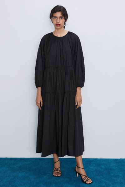 Poplin Midi Dress from Zara