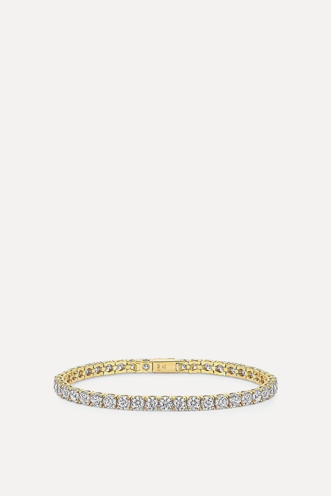 Cubic Zirconia 51 Stone Tennis Bracelet from Jools by Jenny Brown