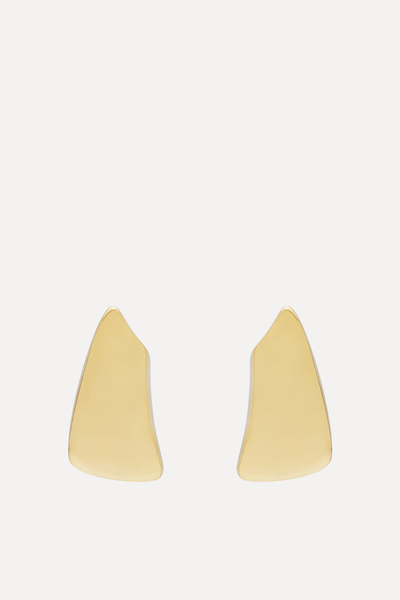 Comet Triangle Earrings from Saint Laurent