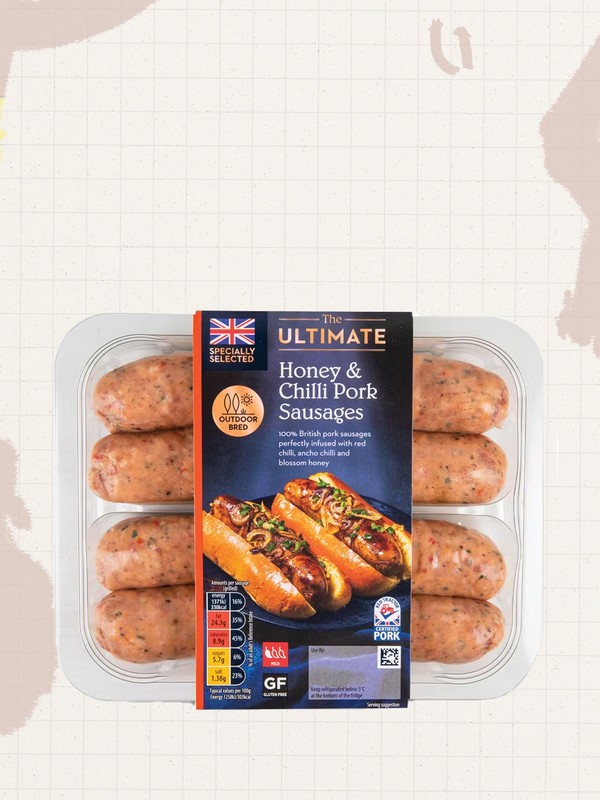 The Ultimate Honey & Chilli Pork Sausages from SPECIALLY SELECTED