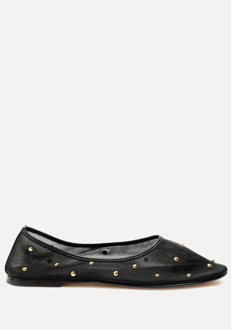 Balla Embellished Mesh Flats*