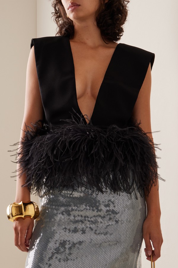 Sina Crepe Top from 16Arlington