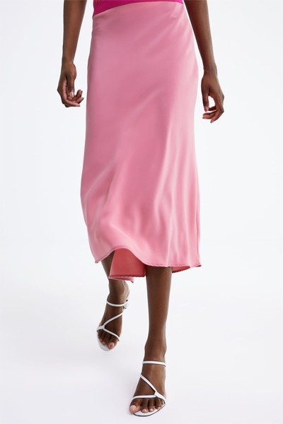 Satin Finish Skirt