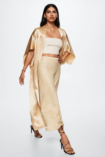 Satin Caftan from Mango