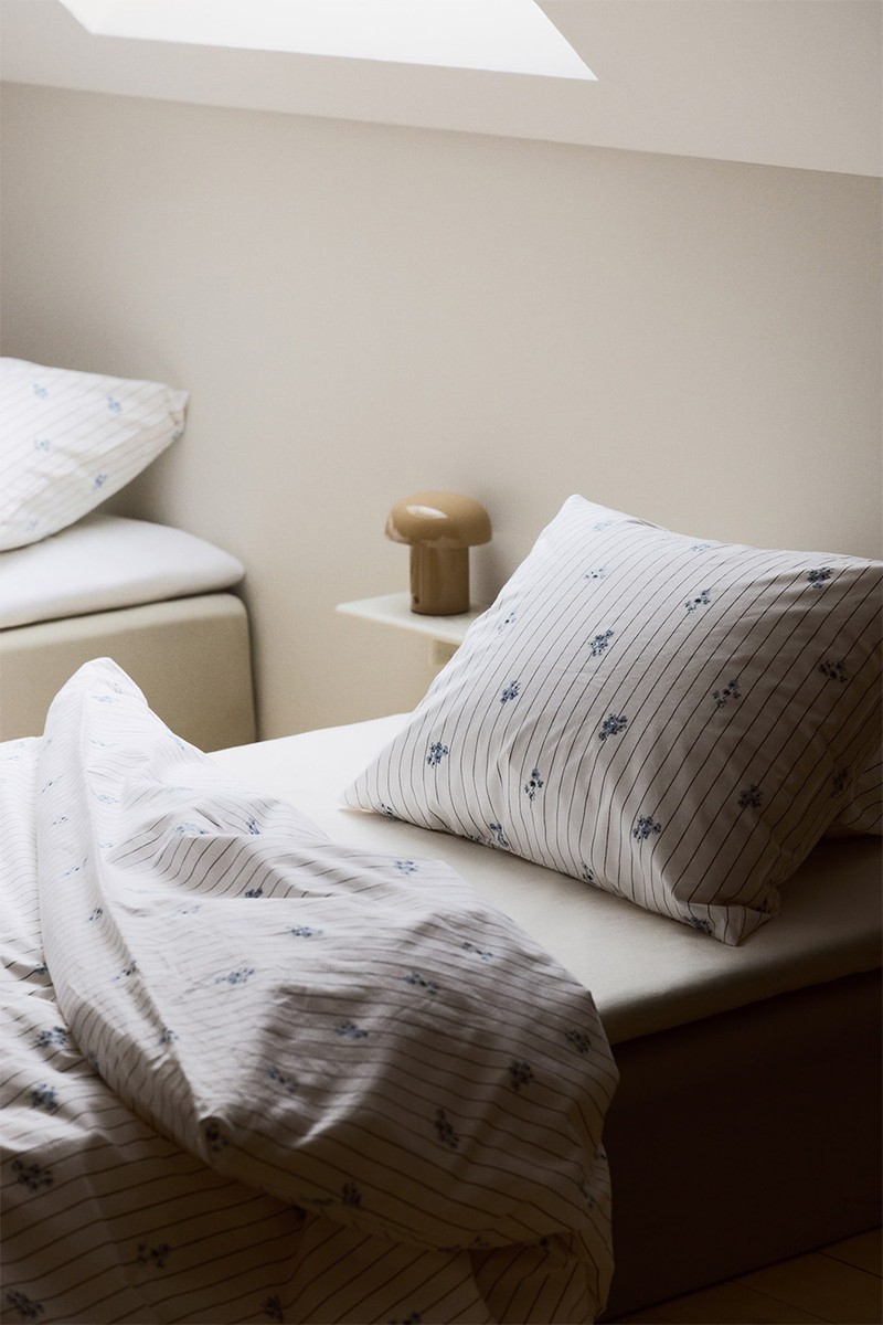 Cotton Percale Single Duvet Cover Set