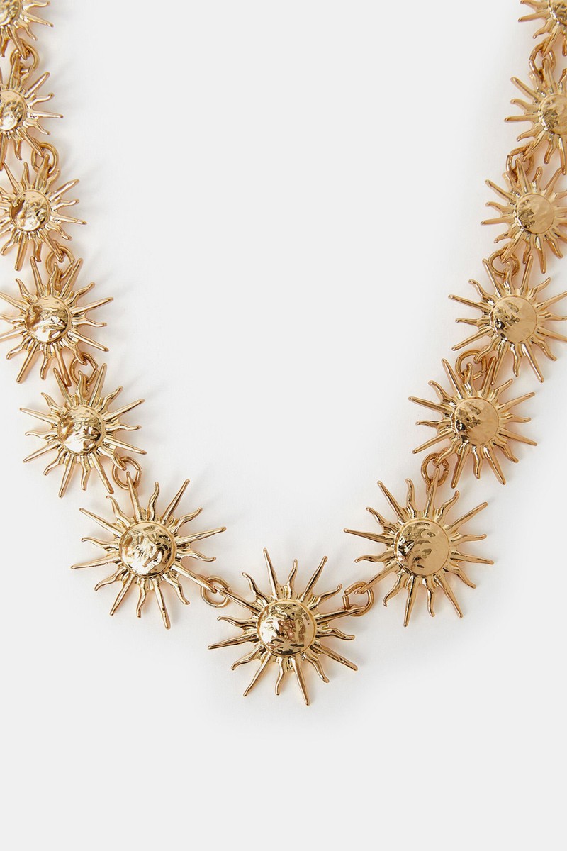 Statement Sun Collar Necklace from Accessorize