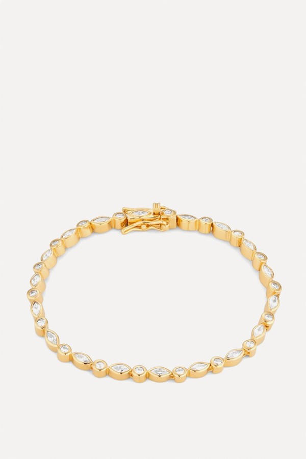 Tennis Gold Bracelet