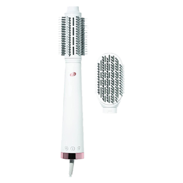 AireBrush Duo Interchangeable Hot Air Blow Dry Brush with Two Attachments from T3 