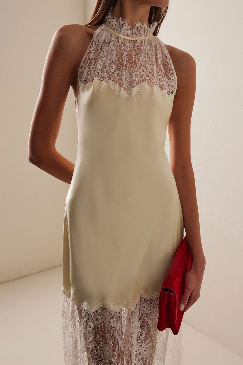 Poetry Lace Drawn In Maxi Dress from Third Form