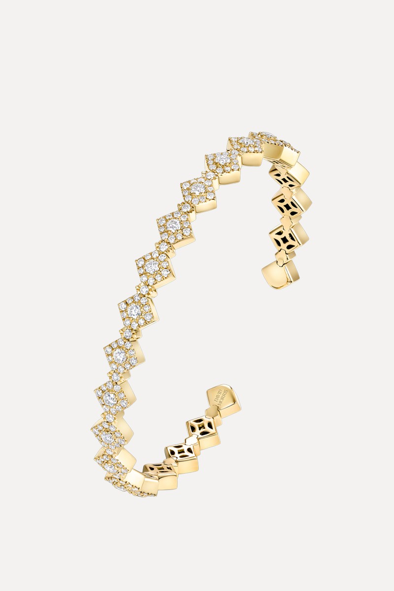 Triolette Square Bangle