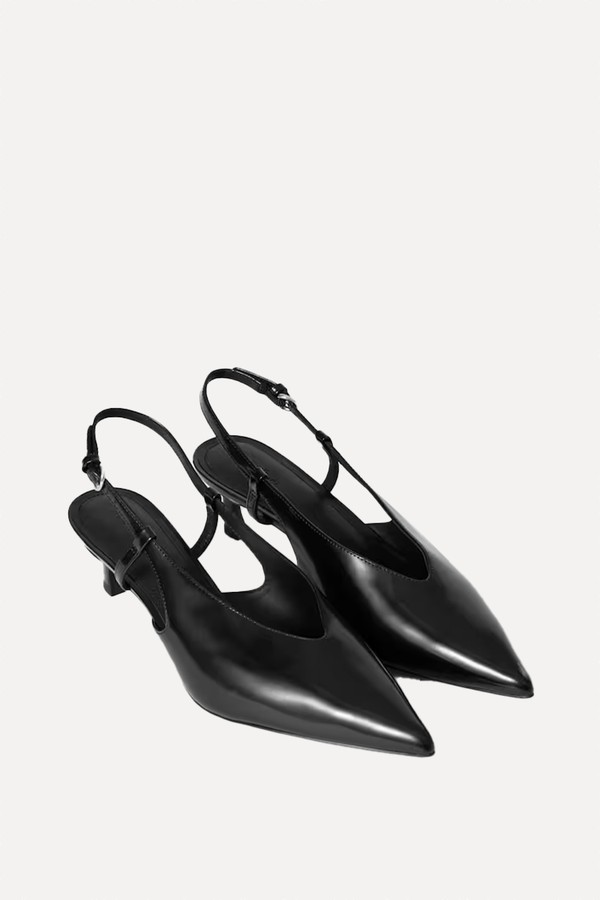 Slingback Leather Pumps from & Other Stories 