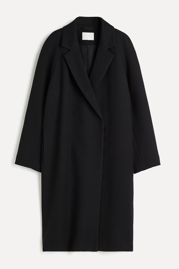 Double-Breasted Midi Coat