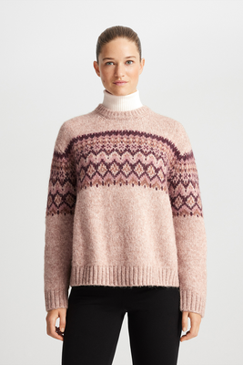 Knit Jacquard Sweater, £35.99 | Oysho