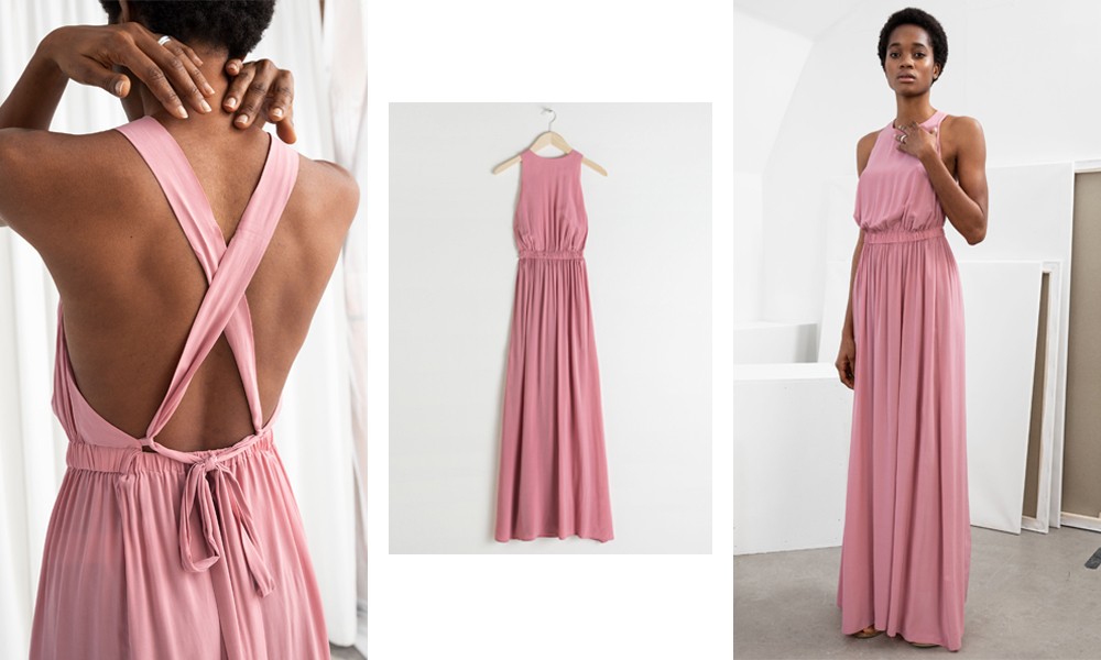 Semi Sheer Maxi Dress, £129 