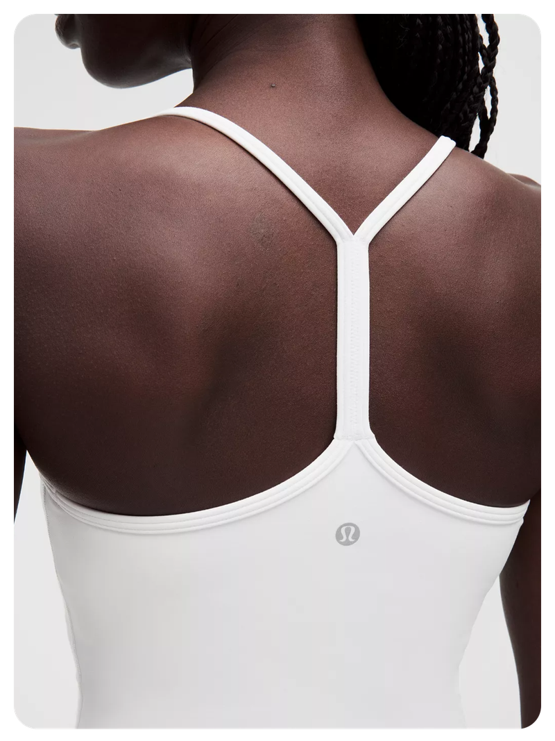 Flow Y Cropped Tank Top Light Support