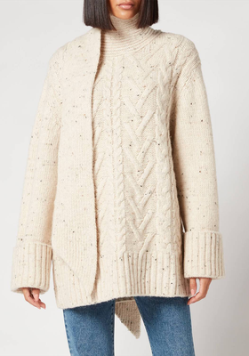 Cable Knit Jumper from Ganni