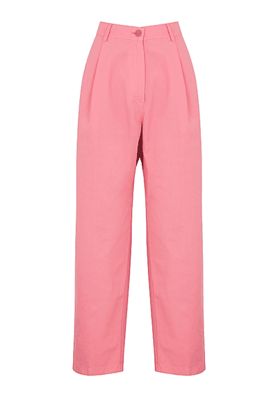 Pink Tapered Trousers from Forte_Forte