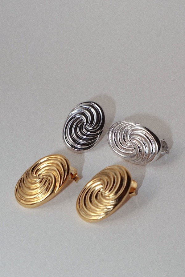 'Zen' Disc Earrings