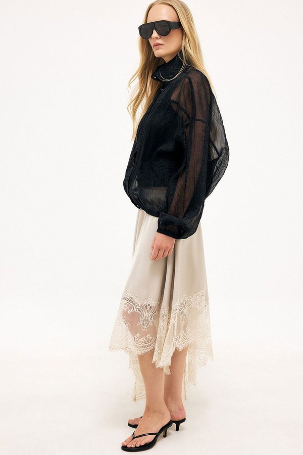 Sheer Bomber Jacket from Na-kd