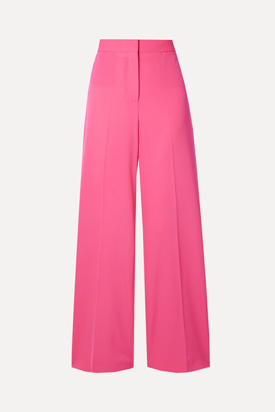 Wool-Blend Twill Wide-Leg Pants  from Stella McCartney