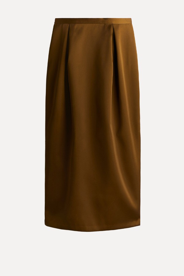 Satin Tulip Skirt from H&M