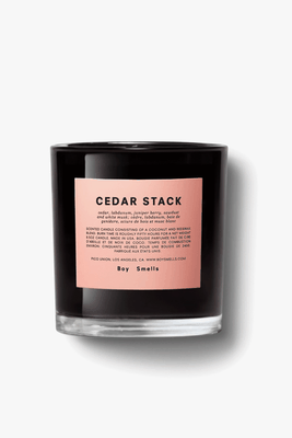 Cedar Stack Candle from Boy Smells