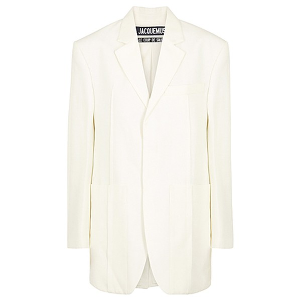 La Veste Dhomme Ivory Blazer from Jacquemus