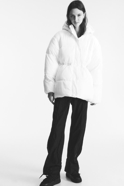 Drawstring-Waist Puffer Jacket from H&M