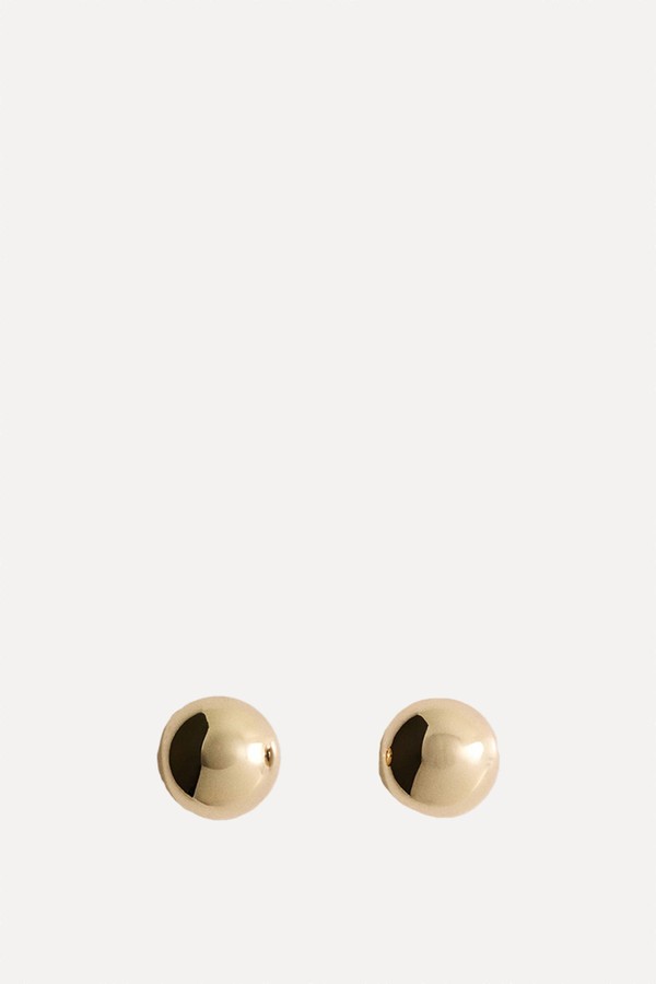 Round Volume Earrings from MANGO