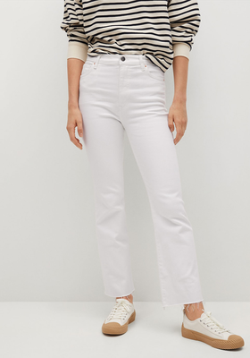Crop Flared Jeans  from Mango