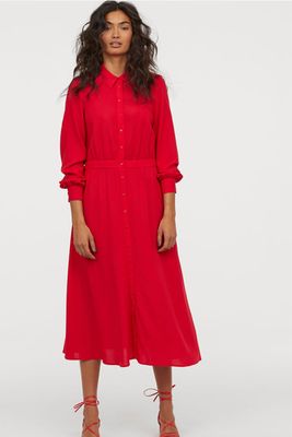 Dress With Collar from H&M