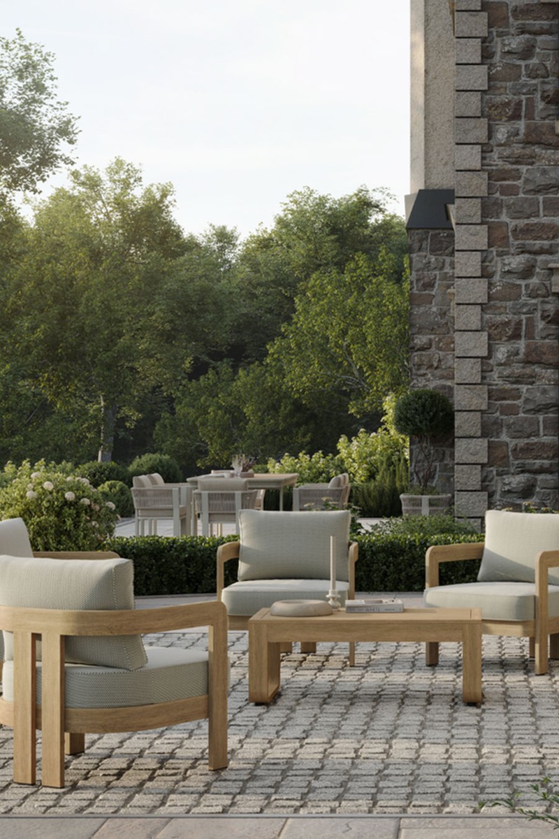 N3 Oak Lounge Chair