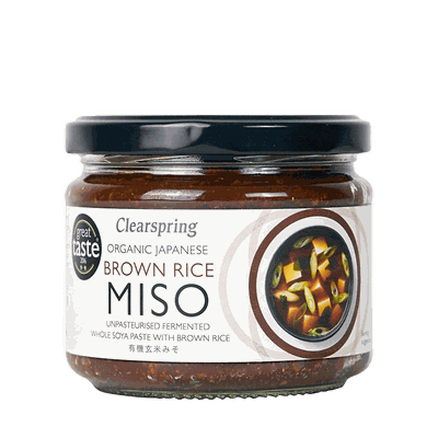Organic Japanese Brown Rice Miso Paste from Clearspring