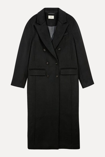 Miranda Double Breasted Wool Blend Coat from Hush