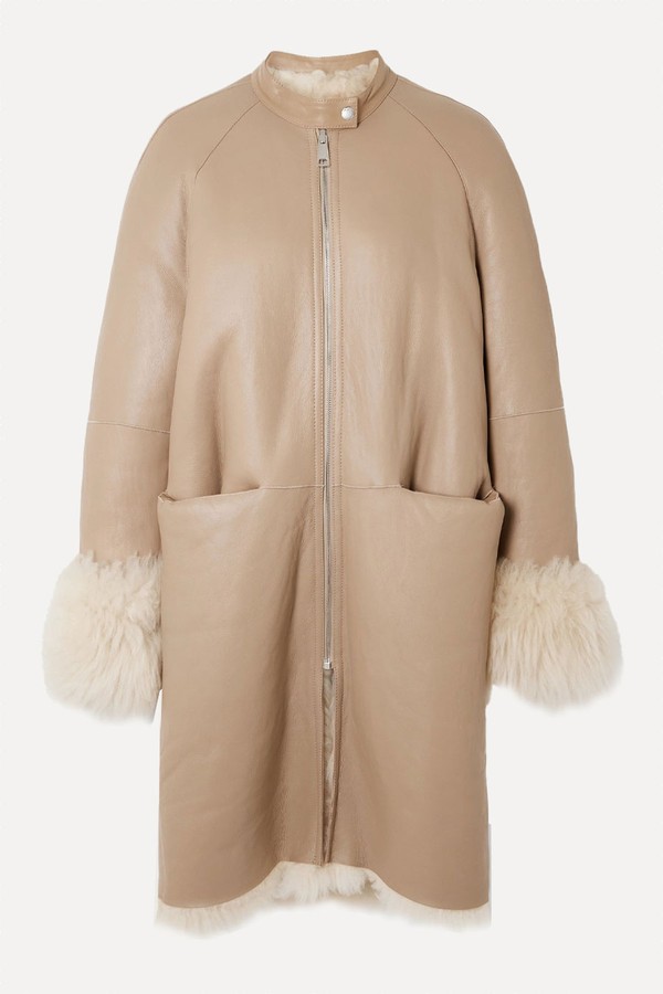 Avalan Reversible Shearling Coat from Toteme