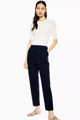 Blue Smart Trousers from Topshop