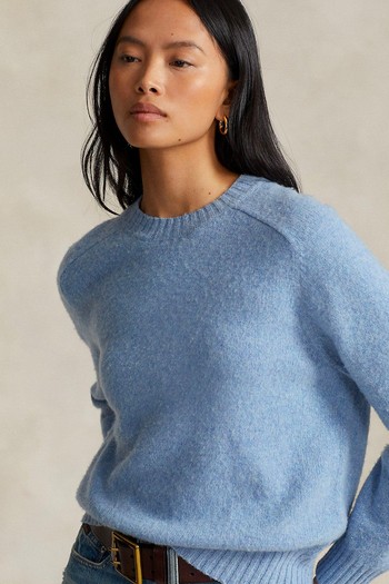 Saddle Sleeve Wool Cashmere Jumper