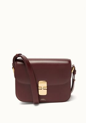 Grace Small Smooth-Leather Crossbody Bag 