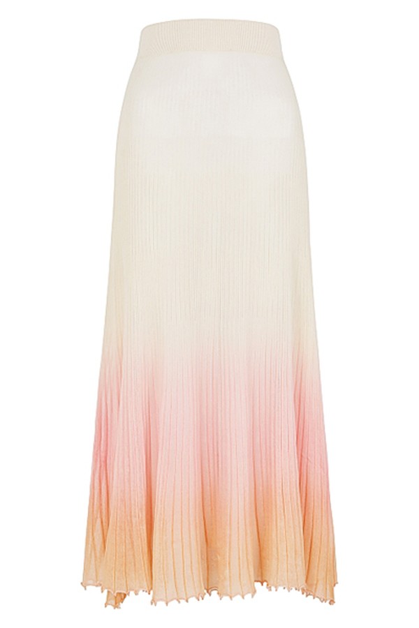 La Jupe Helado Longue Dégradé Midi Skirt from Jacquemus