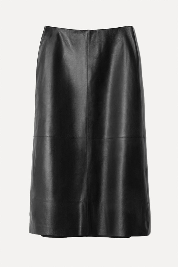 Leather Midi Skirt from & Other Stories