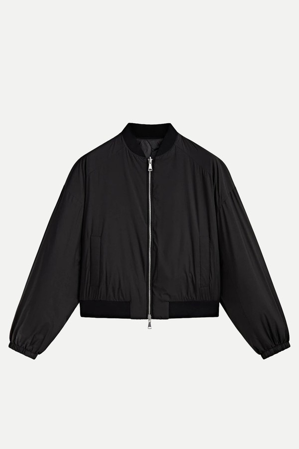 Reversible Bomber Jacket With Toiletry-Bag from Massimo Dutti
