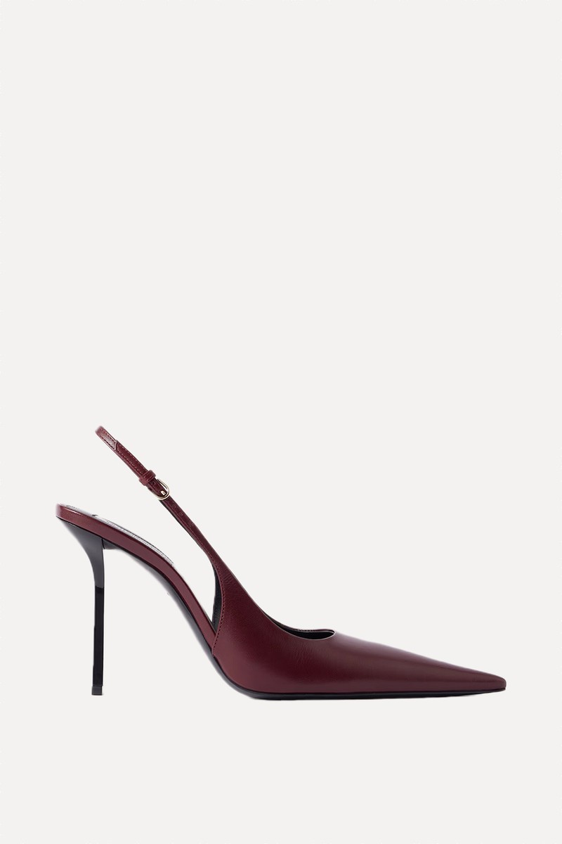 Victoria Leather Slingback Pumps from Victoria Beckham