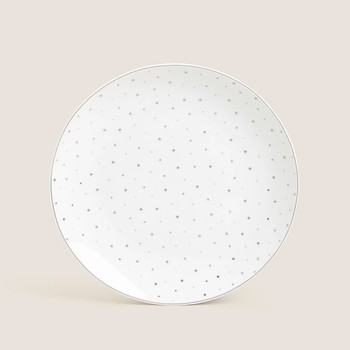 Metallic Star Round Platter