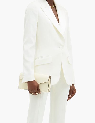 Hanoii Single-Breasted Wool Tuxedo Jacket from Pallas Paris