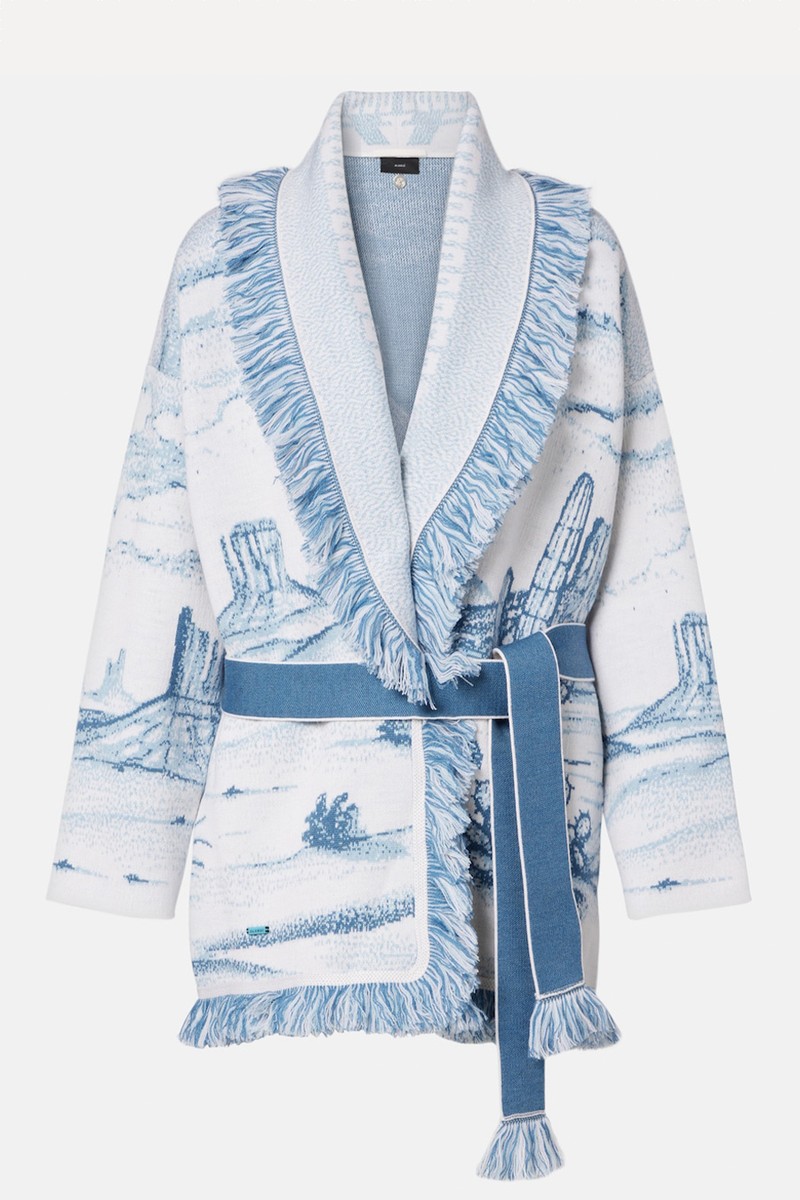 Silent Rider Virgin Wool Cardigan from  Alanui